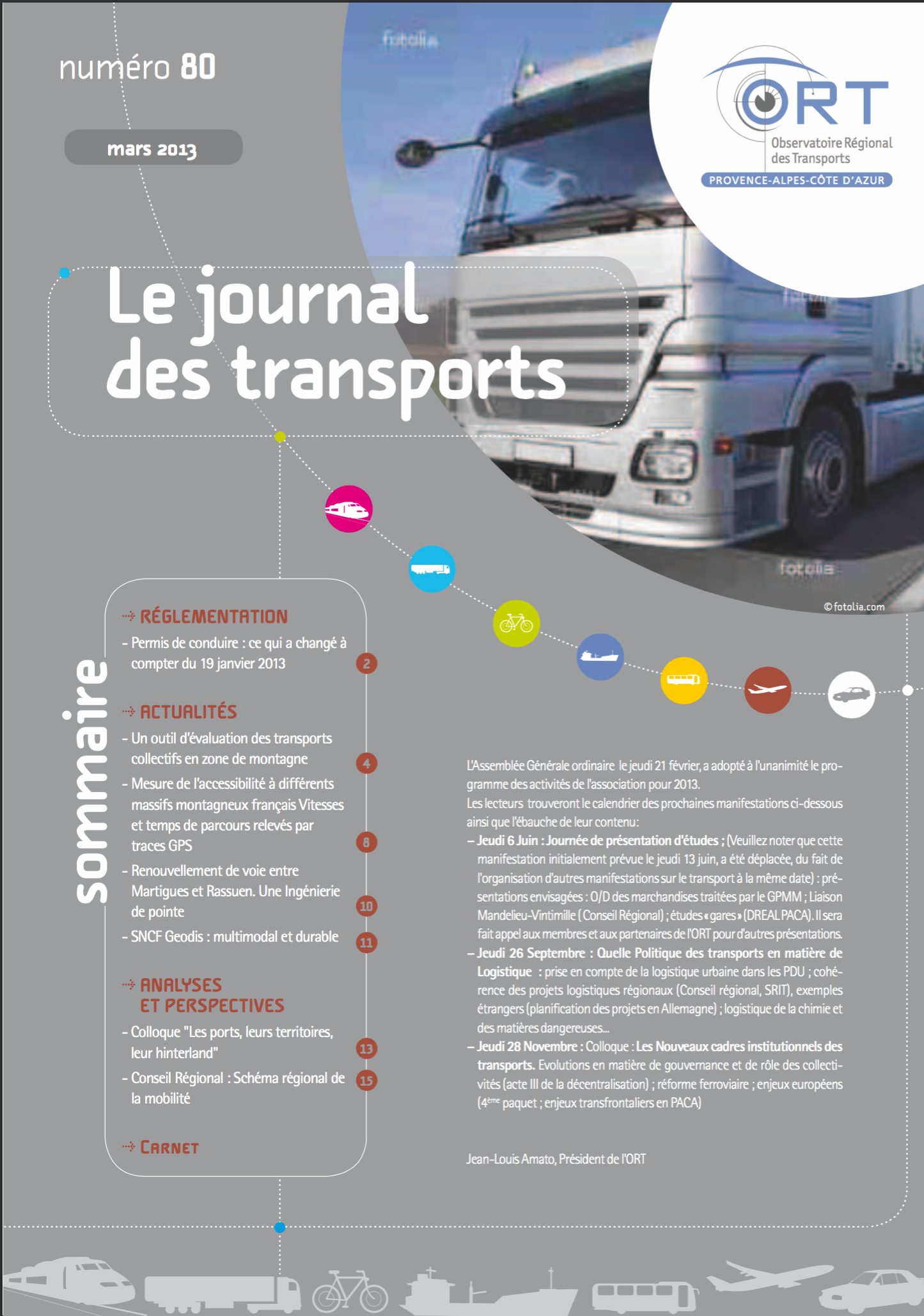 Le Journal des Transports N°80