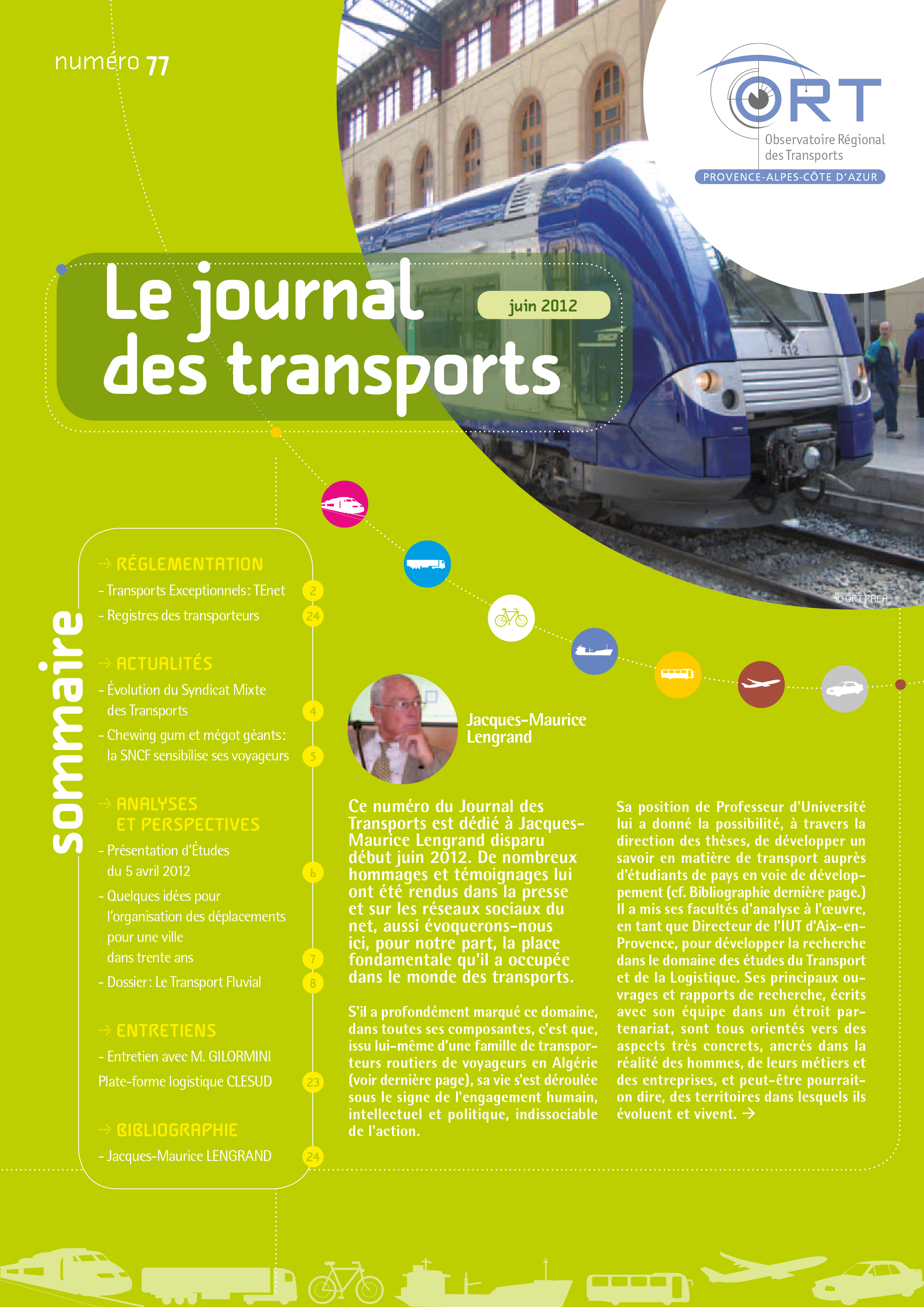 Le Journal des Transports N°77
