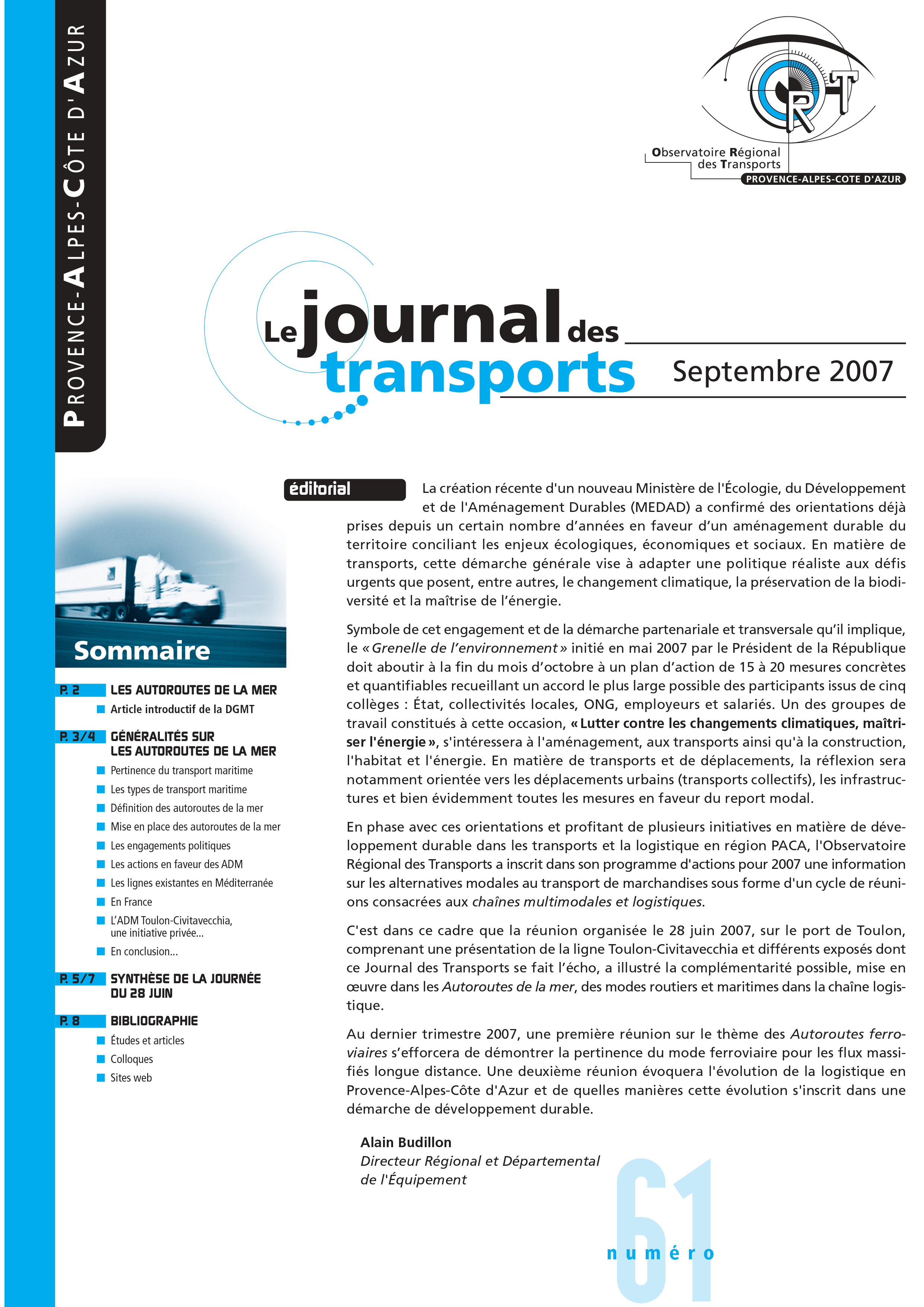 Le journal des transport N°61