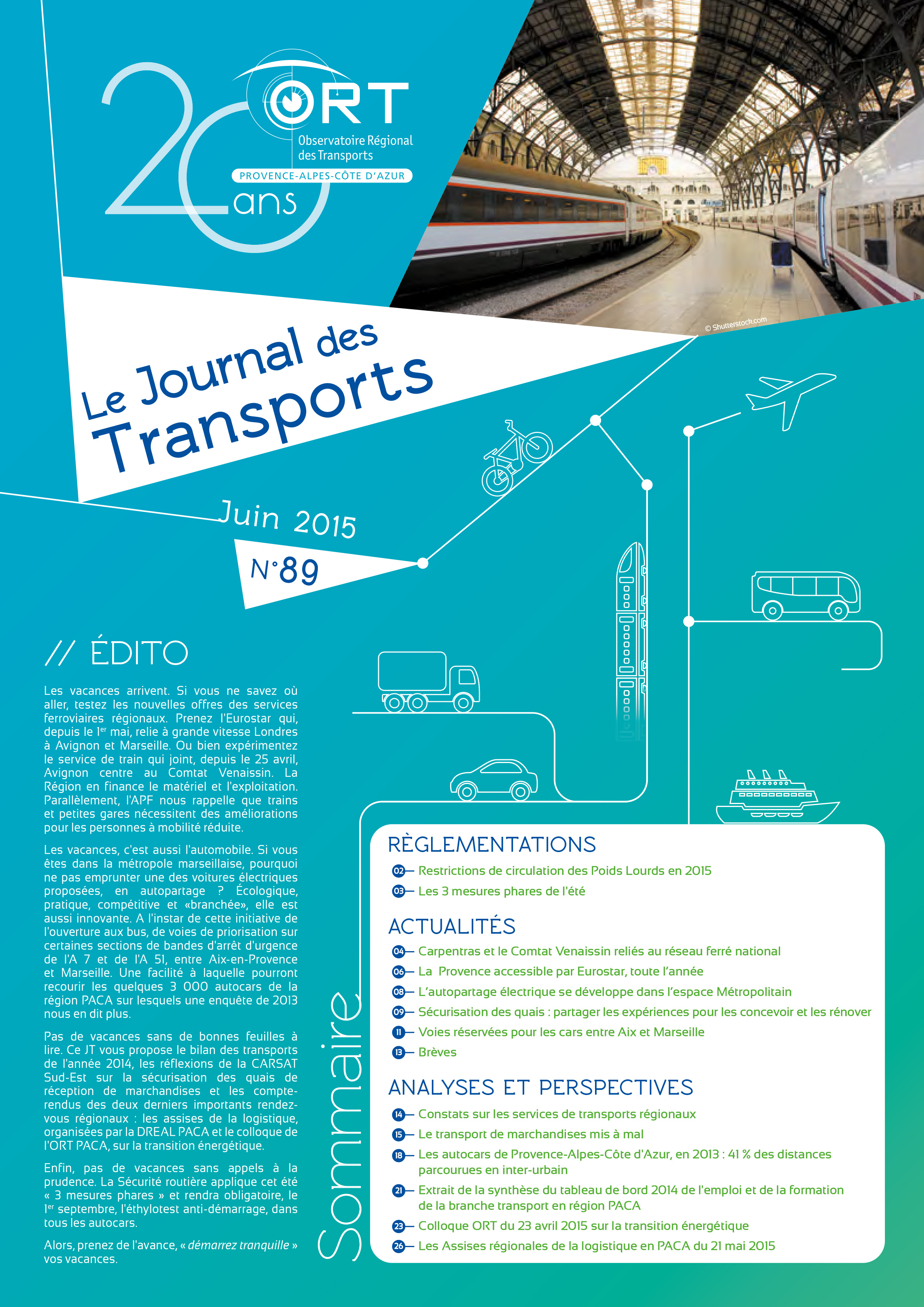 Le Journal des Transports N°89