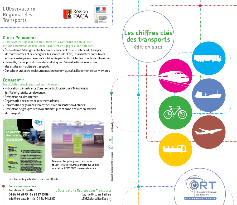 Les Chiffres clés des transports, édition 2011