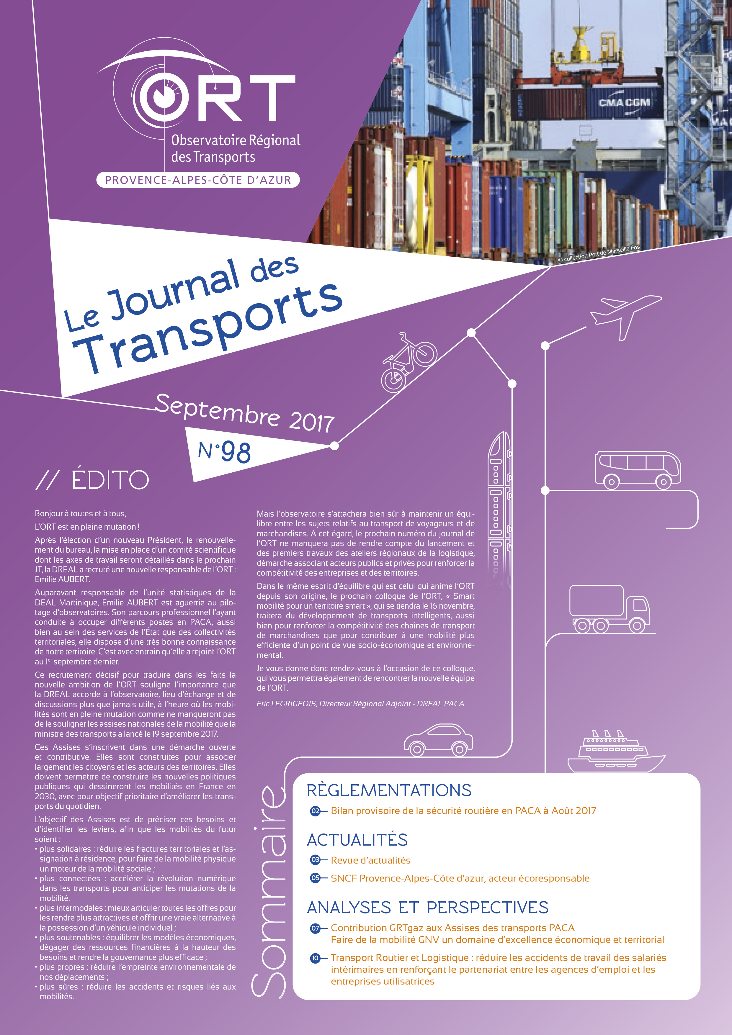Le Journal des Transports N° 98