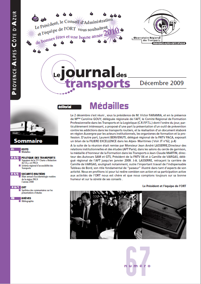 Le journal des transport N°67